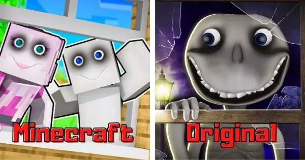 Are You More Like The Man From The Window In Minecraft Version Or The Original?